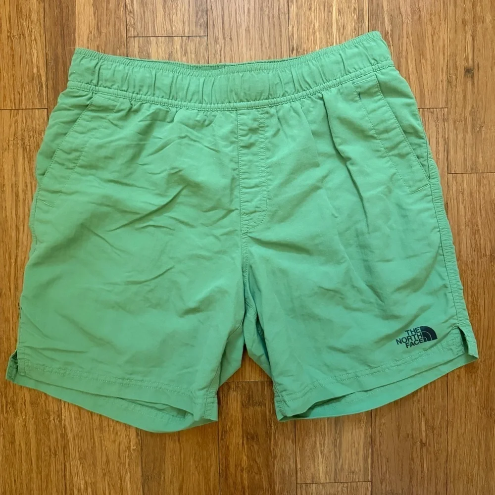 The North Face Flashdry Swimming Trunks Shorts Green Men's Size small lined mesh